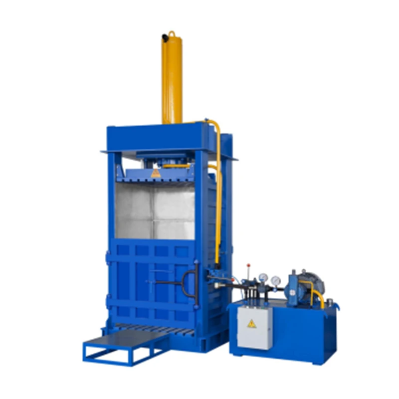 Hydraulisk ballepressemaskine til jumbopose