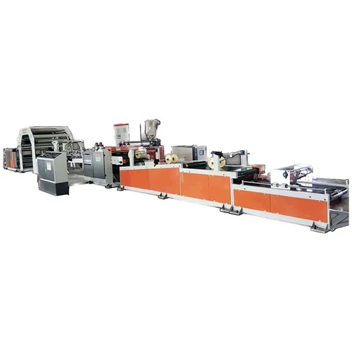 Papir plastikslangemaskine